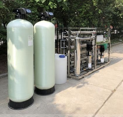 Membrane Filtration Water Purification Equipment 500L/Hour PVDF Film Ultrafiltration Water System 2000x800x1950mm