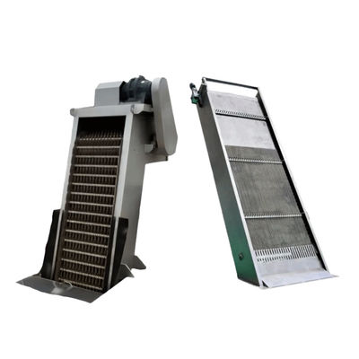 Professional Stainless Steel Tooth Grid Cleaning Machine For Sewage Treatment Plant