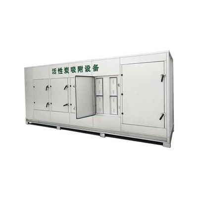 Professional Activated Carbon Adsorption System Waste Gas Treatment Carbon steel PP