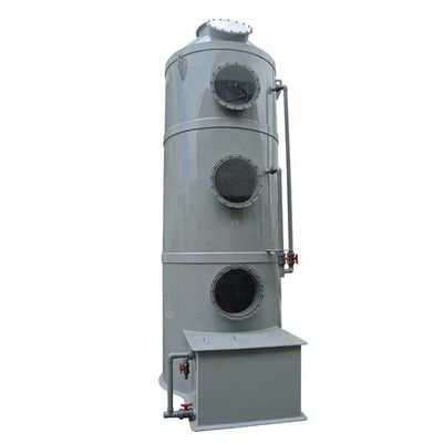 Spray Tower Wet Scrubber Gas Disposal Acid And Alkali Waste Gas Treatment Equipment