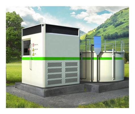 3500 Kg MBR Wastewater Treatment Plant Packages Industrial Household With PLC Components For Farms And Hotels