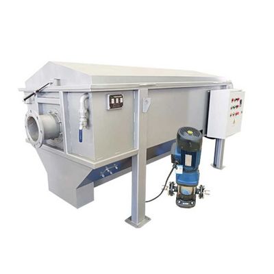 380V/50Hz Wastewater Treatment Equipment  Rotary Drum Screen Sewage Process