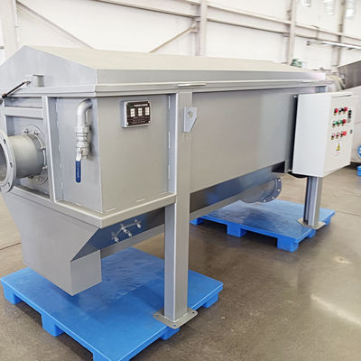 380V/50Hz Wastewater Treatment Equipment  Rotary Drum Screen Sewage Process