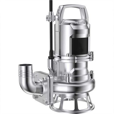 10hp 316 Cast Stainless Steel Blow Down Treatment Submersible Sewage Pump Acid And Alkali Resistant