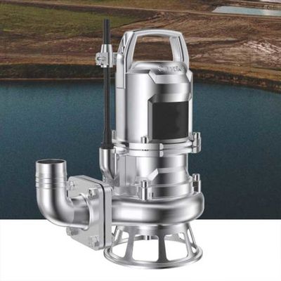 10hp 316 Cast Stainless Steel Blow Down Treatment Submersible Sewage Pump Acid And Alkali Resistant