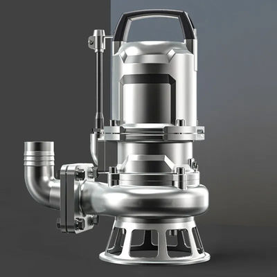 10hp 316 Cast Stainless Steel Blow Down Treatment Submersible Sewage Pump Acid And Alkali Resistant