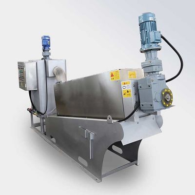 Automatic Sludge Dewatering Screw Press Machine for Sewage Treatment