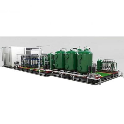 Offshore RO Seawater Desalination Machine Ro Plant Containerized 105kw PLC Seawater Desalination Plants
