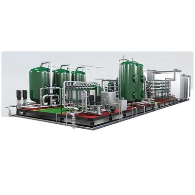 Offshore RO Seawater Desalination Machine Ro Plant Containerized 105kw PLC Seawater Desalination Plants