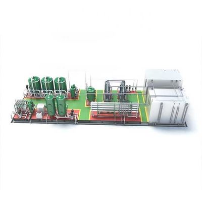 Offshore RO Seawater Desalination Machine Ro Plant Containerized 105kw PLC Seawater Desalination Plants