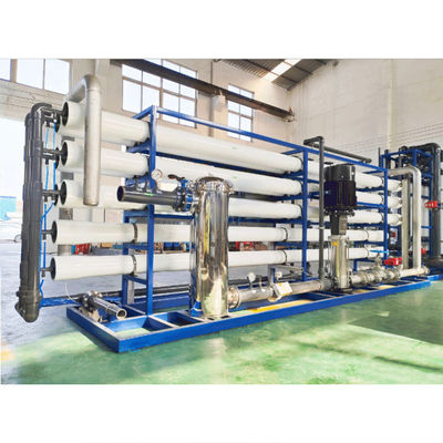 Brackish Well Water Purifying Equipment 40T Desalination Plant Industrial Seawater Reverse Osmosis Water Machine