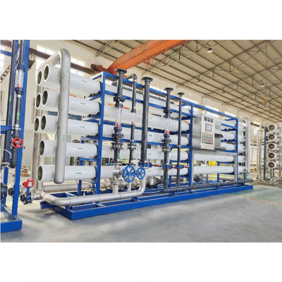 Brackish Well Water Purifying Equipment 40T Desalination Plant Industrial Seawater Reverse Osmosis Water Machine