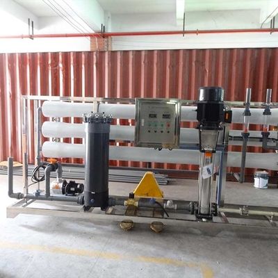Professional Industrial Ro Seawater Desalination Plant / Large Scale UF Water Desalination Machines Salt Water To Drink