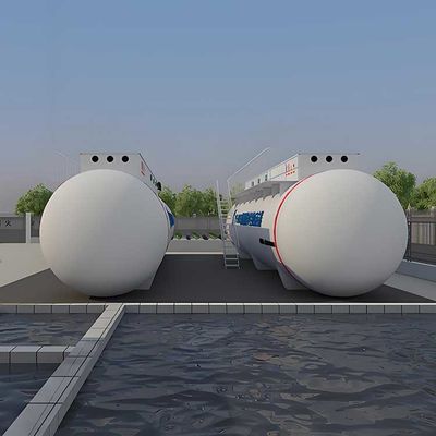 Large Wastewater Treatment System For Waste Water Refuse In Food Plants / Integrated Wastewater Treatment Equipment