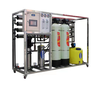 330 Kg Reverse Osmosis Water Treatment Purification Equipment UPVC Pipe 98% Desalting Rate