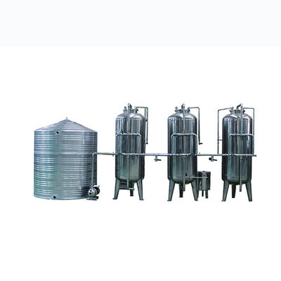 Industrial Pure Water Treatment Equipment SUS304 Purified Water Machine
