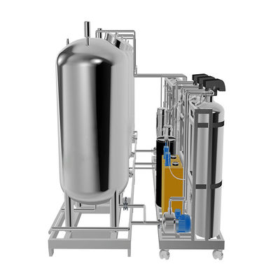 Large 500L/Hour Water Purification Reverse Osmosis Equipment SUS316L Industrial Deionized Water Purifier