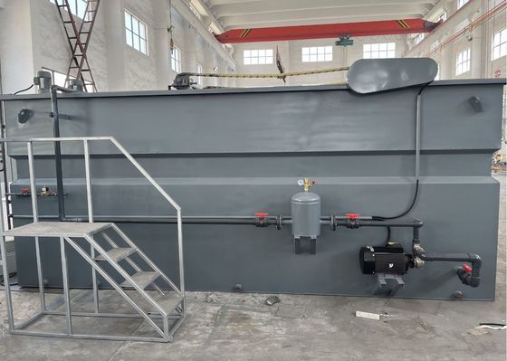 Super System Waste Treatment Plant SS304 Water Purification Machines DAF Dissolved Air Flotation