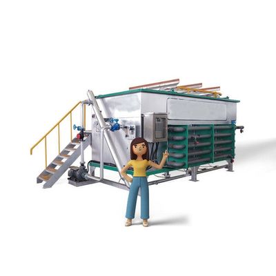 DAF System STP Wastewater Sewage Treatment Plant Machinery Water Clarifier Equipment 10-200T/H
