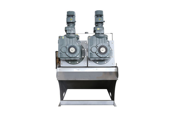 Compact Sewage Treatment Plant Sludge Dewatering Machine Screw Press 0.12m³/h-135m³/h