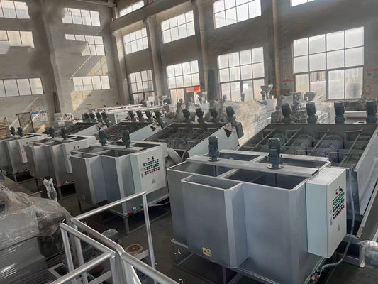 Compact Sewage Treatment Plant Sludge Dewatering Machine Screw Press 0.12m³/h-135m³/h