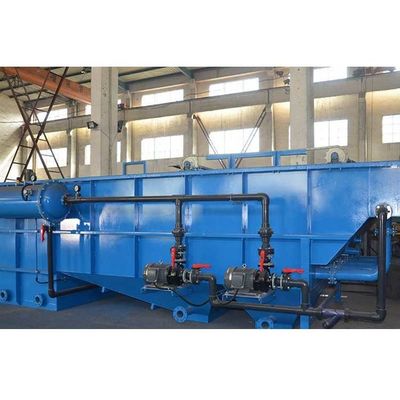 1600kg 1.85kw Dissolved Air Flotation System 10m3/h With Sedimentation Tank For Printing And Dyeing Sewage