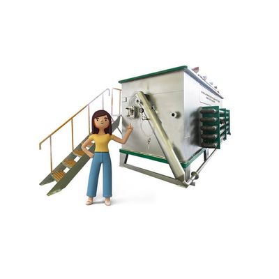 Super Atomized daf water treatment  Large Flow Food Meat Sewage Oily Separator Degreasing System