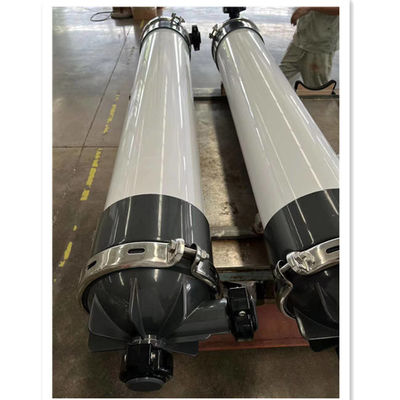 PVDF Hollow Fiber UF Membrane Ultrafiltration Membrane Drinking Water Filter System 0.03μM 88KGS