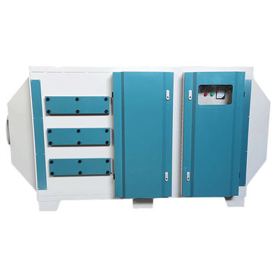 PLC Waste Gas Treatment Plants Dry Filter Box For Industrial Deodorization And Odor Purification