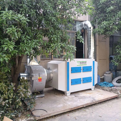 Industrial Waste Gas Treatment Equipment Activated Carbon Purifier 300 kg / Active Carbon Filter Tank