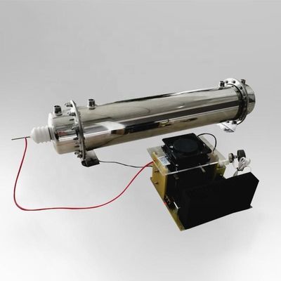 Adjustable 25-800W Water Cooling Ozone Generator Parts 100g/H Quantz Tube For Water Treatment