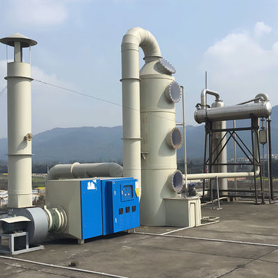 Active Carbon Absorb Box Industrial Waste Gas Treatment With 200kg Activated Carbon 10000m³/h