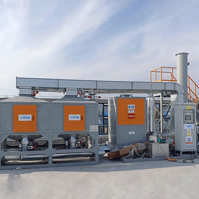 380V/50HZ/3P VOC Waste Gas Treatment Equipment RCO RTO Catalytic Combustion Machinery