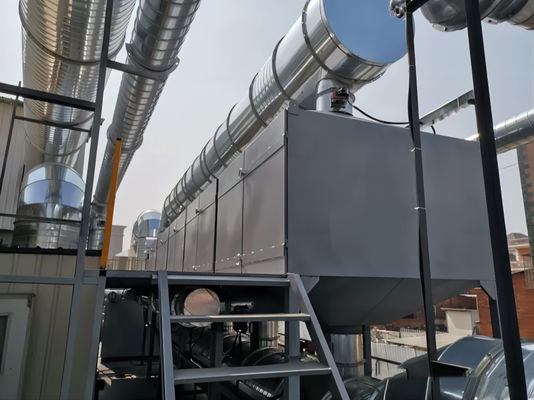 380V/50HZ/3P VOC Waste Gas Treatment Equipment RCO RTO Catalytic Combustion Machinery