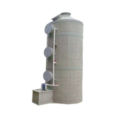 Washing Deodorization Purification Waste Gas Treatment Equipment Carbon Steel 12000-14000m3/H