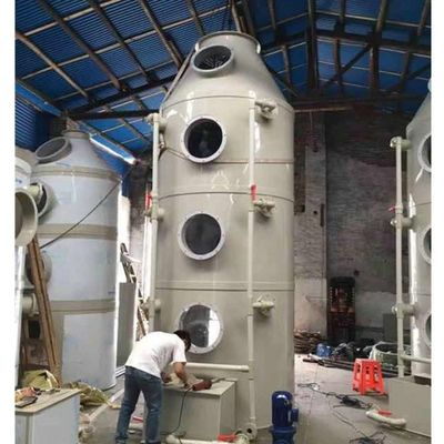 Washing Deodorization Purification Waste Gas Treatment Equipment Carbon Steel 12000-14000m3/H