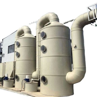 Washing Deodorization Gas Purification Equipment Wet Scrubber 99.99% Purify Efficiency