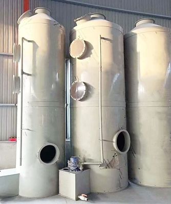 Washing Deodorization Gas Purification Equipment Wet Scrubber 99.99% Purify Efficiency
