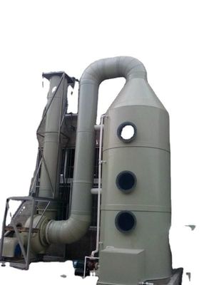 Acid And Alkali Waste Gas Treatment Absorption Carbonating Tower Gas Scrubber System