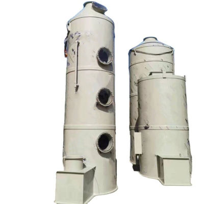 Acid And Alkali Waste Gas Treatment Absorption Carbonating Tower Gas Scrubber System