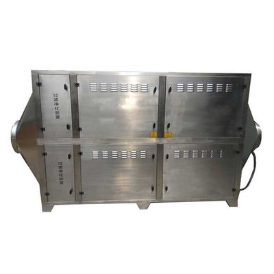 Industrial Vocs Waste Gas Treatment Equipment Uv Oxidation Plant / Odor Gas Uv Air Sterilizer