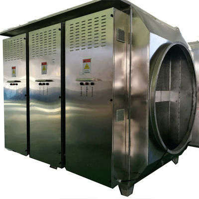 Industrial Vocs Waste Gas Treatment Equipment Uv Oxidation Plant / Odor Gas Uv Air Sterilizer