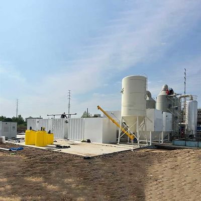 Slaughterhouse Industrial Wastewater Treatment Equipment 3000L/H BOD Removal Domestic Wastewater Treatment Plant