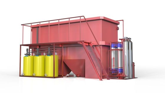 Paper Waste Water Treatment Equipment 1000 L/H For School Hospital Hotel