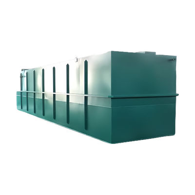 Slaughterhouse Industrial Wastewater Treatment Equipment 3000L/H BOD Removal Domestic Wastewater Treatment Plant