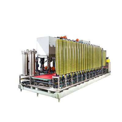 Two Stage DTRO Dish Type Reverse Osmosis Water Treatment Equipment Filtrate High Salt Ultrafiltration Integration