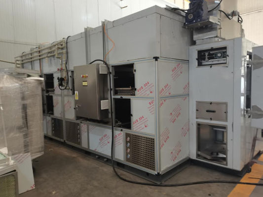 SS304 Low Temperature Sludge Drying Machine Air Cooled