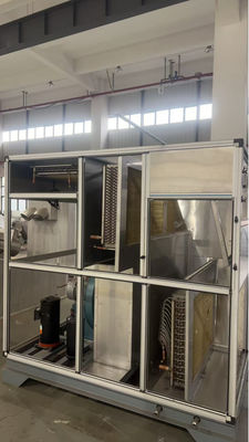 SS304 Low Temperature Sludge Drying Machine Air Cooled