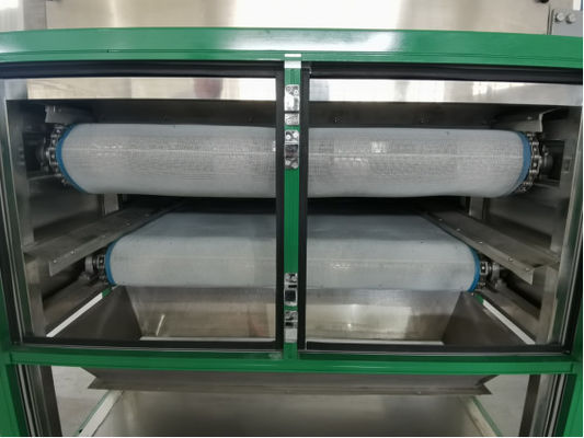 SS304 Low Temperature Sludge Drying Machine Air Cooled