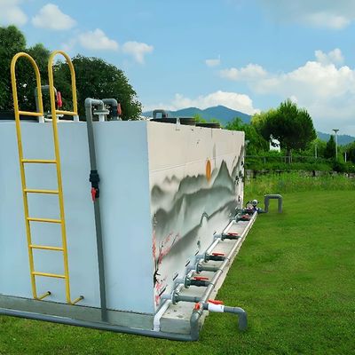 Fully Automatic Domestic Sewage Treatment System With Automatic Control